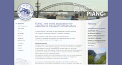 Desktop Screenshot of pianc.nl